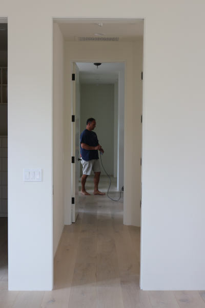 modern-hallway-light-hardwood-floors